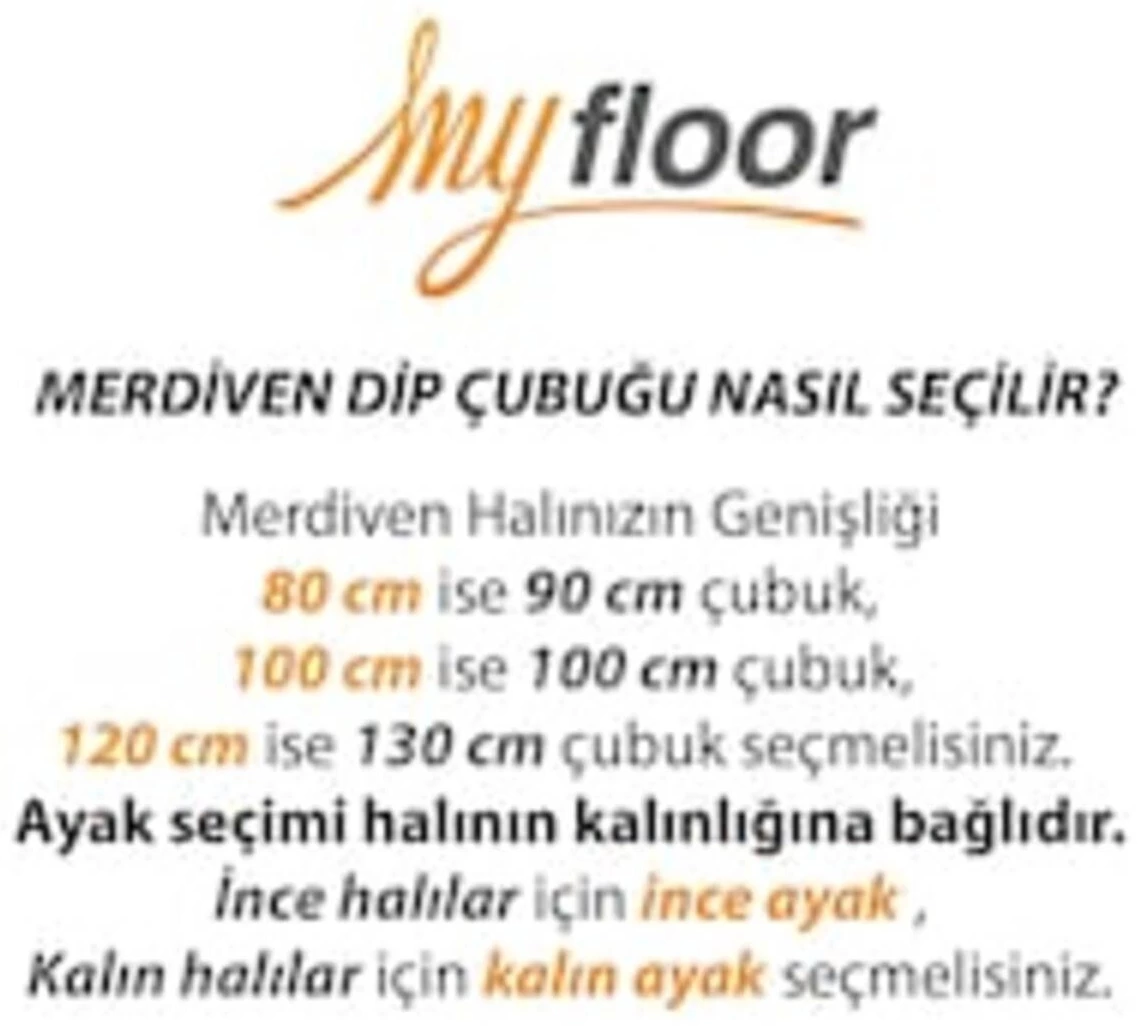 Çelik Halı Tutucu Merdiven Dip Çubuğu – 90 İnce